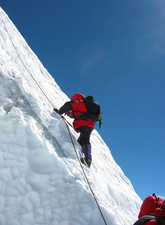 peak climbing