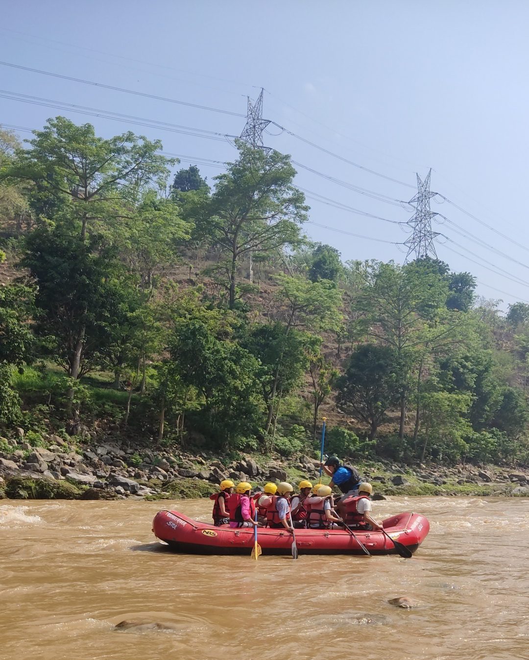 Rafting in Trisuli