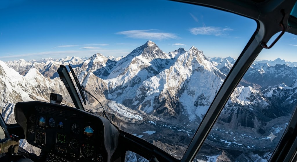 Everest Heli View